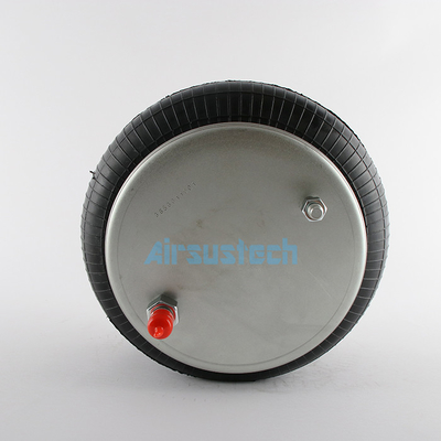 Dreifacher gewundener Gummiluft-Frühling entsetzt 231mm Platten-Durchmesser für industrielle Ausrüstung